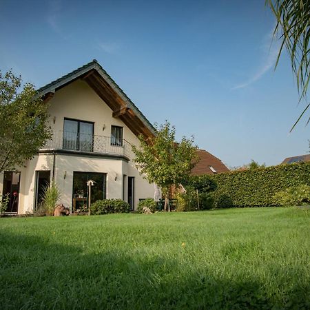 Ferienhaus Mountfrosch Mit Sauna Und Naturpool Monschau Exteriör bild